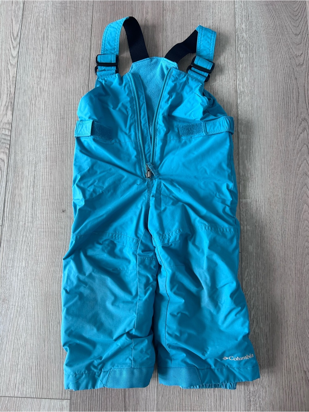 Columbia Turquoise Kids Snow Overalls